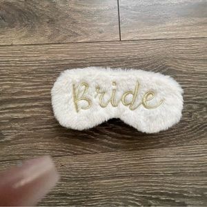 Bride eye cover mask